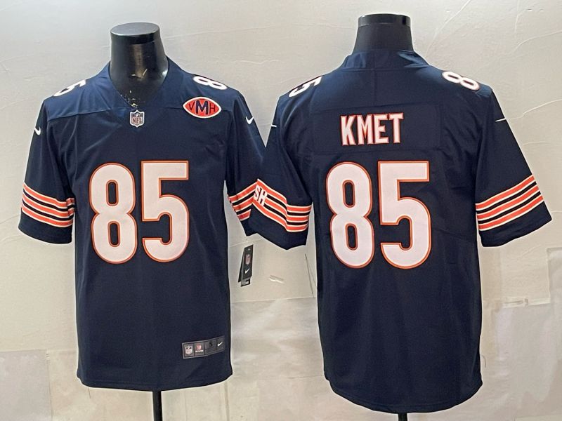 Men 2026 Chicago Bears #85 Kmet blue 2th generation Nike Limited NFL Jersey style 005->chicago bears->NFL Jersey